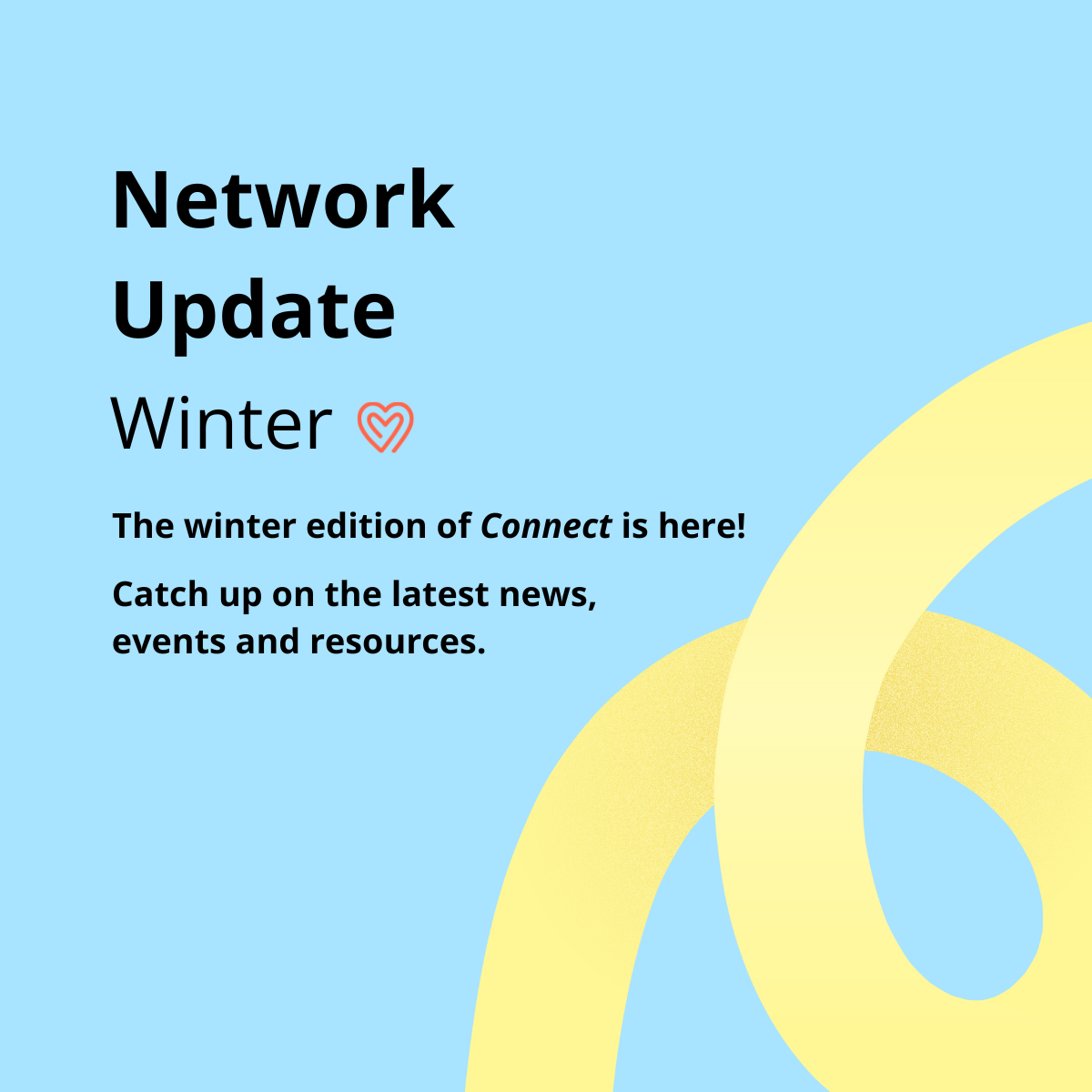 Winter Connect Linked In Post